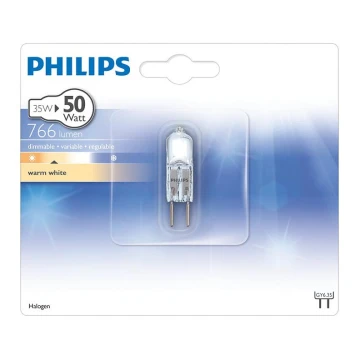 Heavy-duty bulb Philips HALOGEN GY6,35/35W/12V 3100K