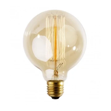 Heavy duty decorative dimming bulb SELRED G95 E27/40W/230V 2,200K