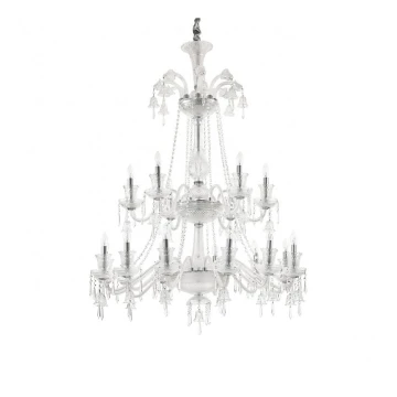 Ideal Lux - Crystal chandelier on a string REDENTORE 18xE14/40W/230V