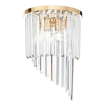 Ideal Lux - Crystal wall light CARLTON 3xE14/40W/230V