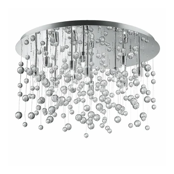 Ideal Lux - LED Ceiling light 12xG9/3W/230V d. 63 cm chrome