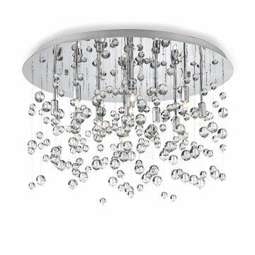 Ideal Lux - LED Ceiling light NEVE 8xG9/3W/230V d. 40,5 cm chrome