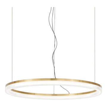 Ideal Lux - LED Chandelier on a string CROWN LED/30W/230V d. 60 cm brass