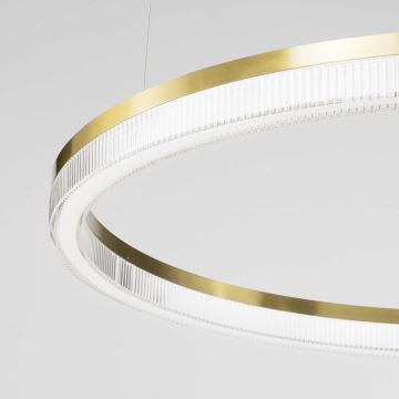 Ideal Lux - LED Chandelier on a string CROWN LED/30W/230V d. 60 cm brass