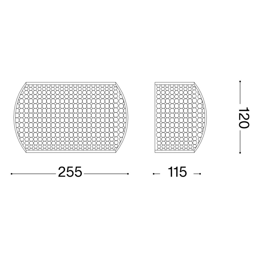 Ideal Lux - LED Crystal wall light PASHA 3xG9/3W/230V