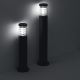 Ideal Lux - Outdoor lamp 1xE27/42W/230V 80 cm IP44 black