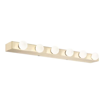 Ideal Lux - Wall light PRIVE 6xE14/40W/230V brass