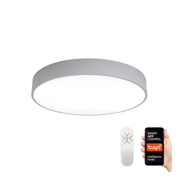 Immax NEO 07143-GR60 - LED Dimmable ceiling light RONDATE LED/50W/230V Tuya grey + remote control