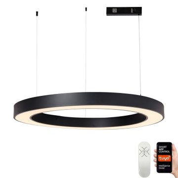 Immax NEO 07211L - LED Dimmable chandelier on a string PASTEL LED/68W/230V 2700-6500K Tuya black + remote control