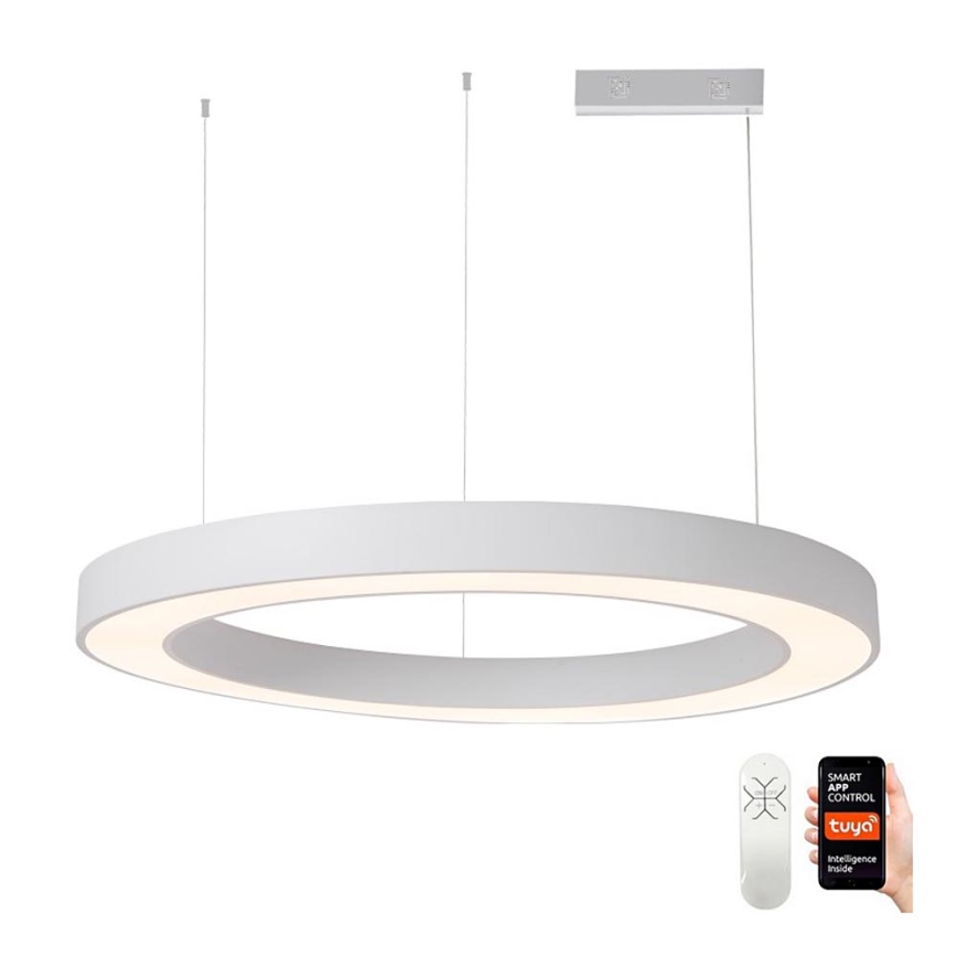 Immax NEO 07214L - LED Dimmable chandelier on a string PASTEL LED/68W/230V 2700-6500K white 95 cm Tuya + remote control