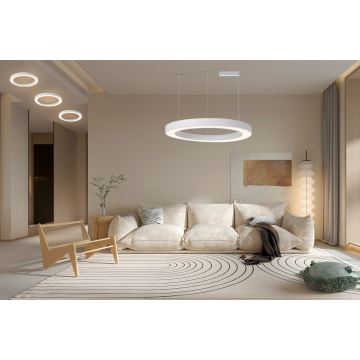 Immax NEO 07214L - LED Dimmable chandelier on a string PASTEL LED/68W/230V 2700-6500K white 95 cm Tuya + remote control