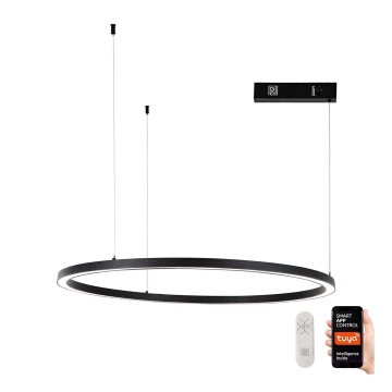 Immax NEO 07215L - LED Dimmable chandelier on a string FINO LED/60W/230V 80 cm black Tuya + remote control