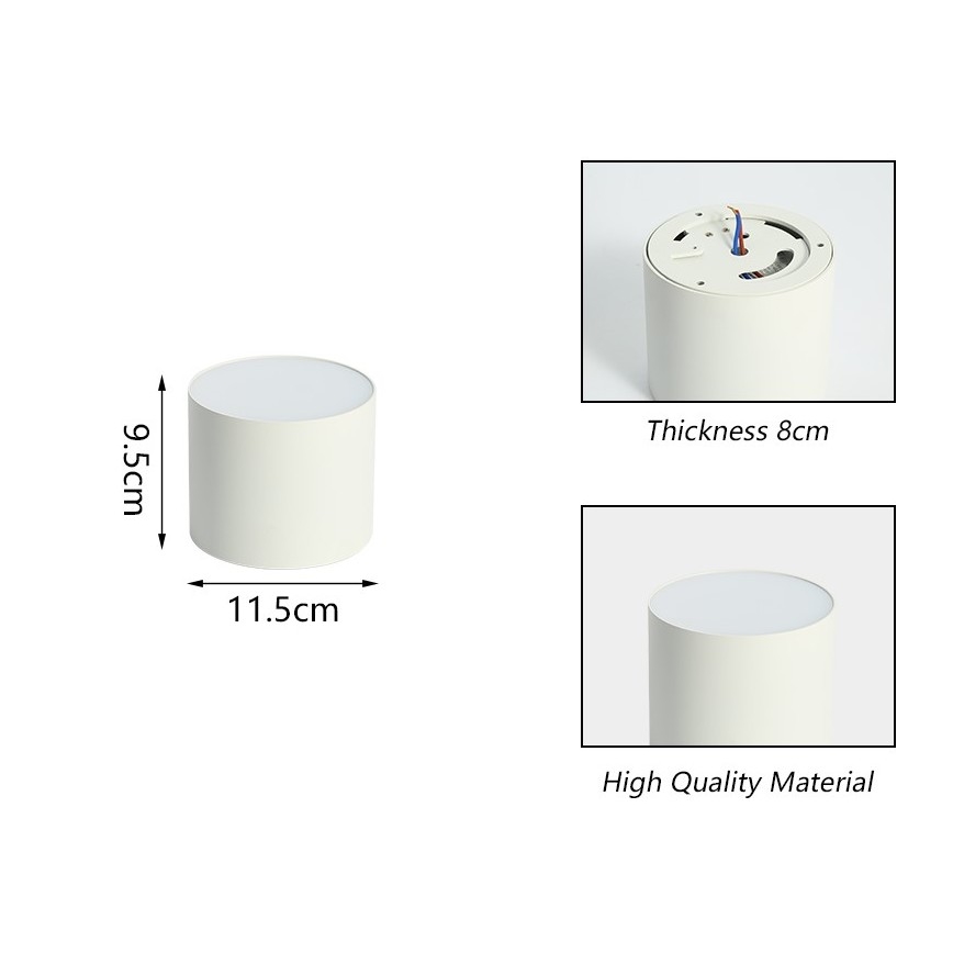 Immax NEO 07241L - LED Dimmable ceiling light RONDATE LED/18W/230V 11,5cm Wi-Fi Tuya