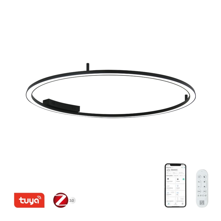 Immax NEO 07246-120 - LED Dimmable ceiling light FINO LED/72W/230V 120 cm Tuya + remote control