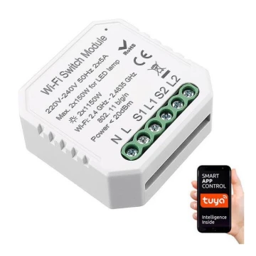 Immax NEO 07516L - Smart controller NEO LITE V3 2-button Wi-Fi Tuya