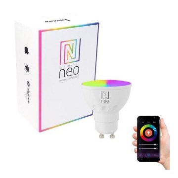 Immax NEO 07724L - LED RGB+CCT Dimmable bulb GU10/6W/230V 2700K Wi-Fi Tuya