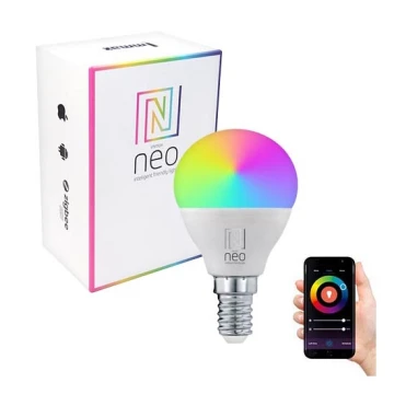 Immax NEO 07745L - LED RGB+CCT Dimmable bulb E14/6W/230V 2700-6500K Wi-Fi Tuya