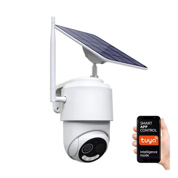 Immax NEO 07754L - Smart outdoor solar camera with sensor FULL HD 9000mAh Wi-Fi Tuya IP65