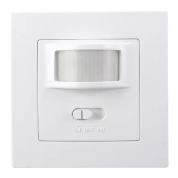 Indoor PIR motion sensor into a switch box white