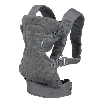 Infantino - Baby carrier FLIP ADVANCED 4in1 dark grey