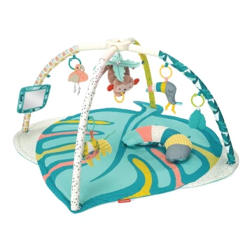 Infantino - Children's blanket for playing with a trapeze 4in1 Zoo