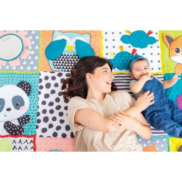 Infantino - Children's play mat MAXI ZOO