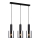 ITALUX - Chandelier on a string SARDO 3xE27/40W/230V black