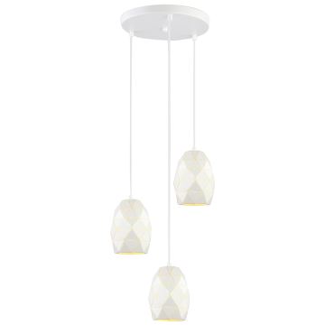 ITALUX - Chandelier on a string HARLEY 3xE27/40W/230V white