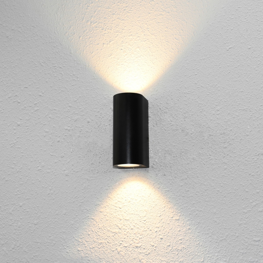 ITALUX - Outdoor wall light GENTA 2xGU10/40W/230V IP54 15 cm