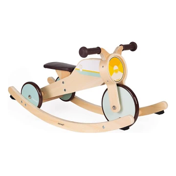 Janod - Children's wooden push bike 2in1