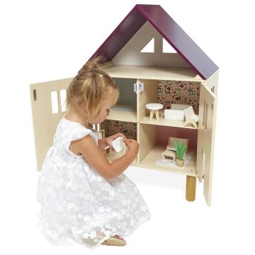 Janod - Wooden dollhouse TWIST