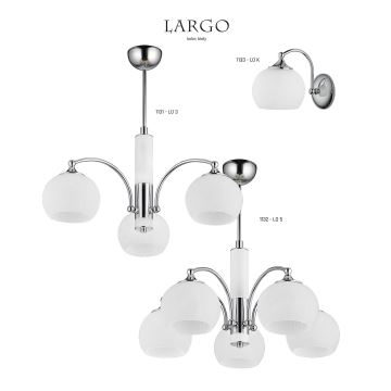 Jupiter 1131 - LO3 - Pendant light LARGO 3xE27/60W/230V