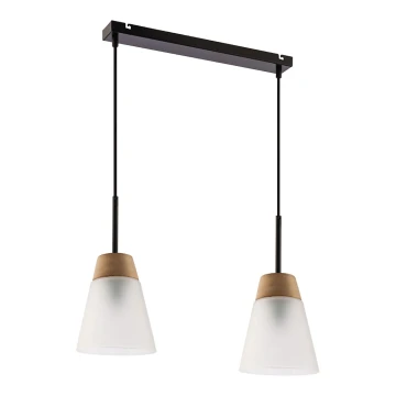 Jupiter 1542 - DM 2 MA - Pendant light DOMINO 2xE27/60W