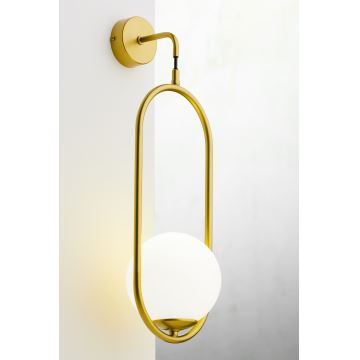 Jupiter 2043 - Wall lamp IGON 1xE14/40W/230V gold