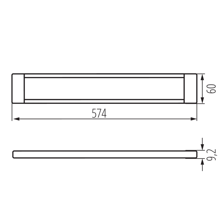 LED Dimmable furniture lighting DAXA LED/9W/24V 3000/4000/5500K