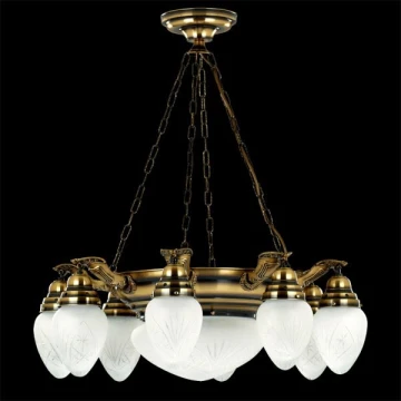 Kemar AW80/P - chandelier AZERO 8xE27/60W/230V + 1xE27/100W/230V