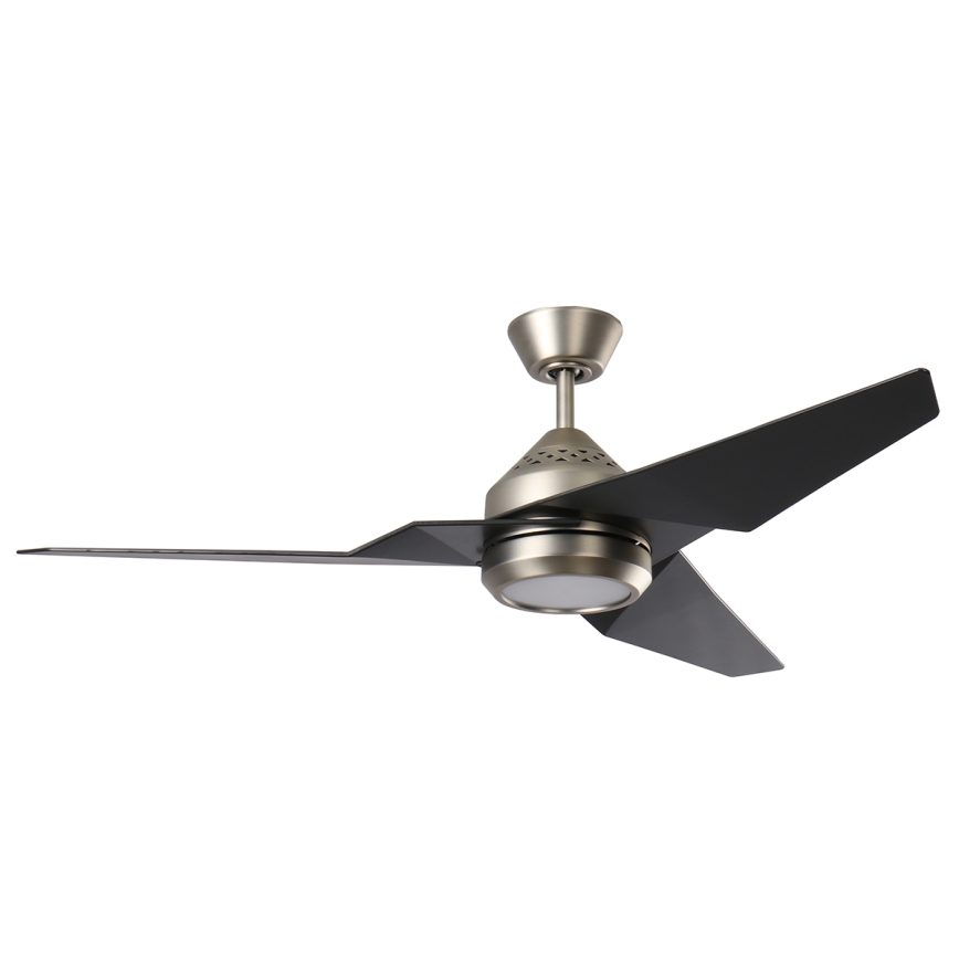 Kichler - LED Dimmable ceiling fan JADE LED/18W/230V black + remote control