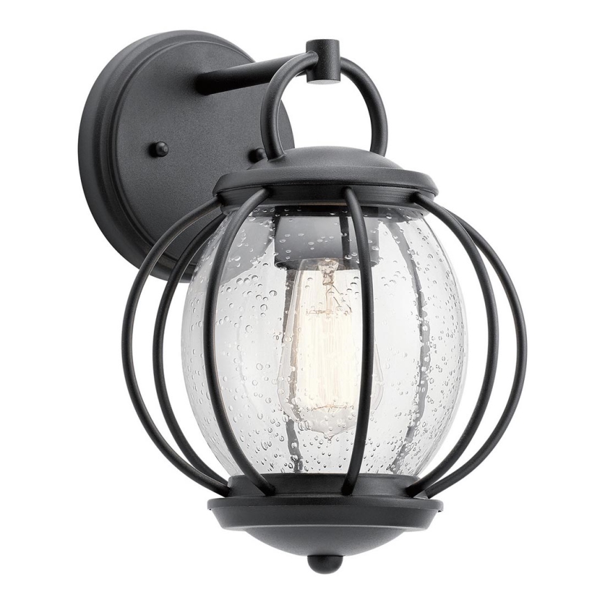 Kichler - Outdoor wall light VANDALIA 1xE27/60W/230V IP44 anthracite