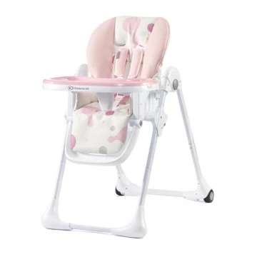 KINDERKRAFT - Children's dining chair YUMMY pink/white