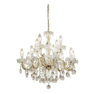 Kolarz 960.88+4 - Crystal chandelier on a chain VALERIE 12xE14/40W/230V