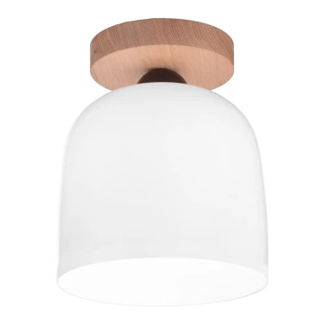 Kolarz A1352.11.W - Surface-mounted chandelier NONNA 1xE27/60W/230V oak/white