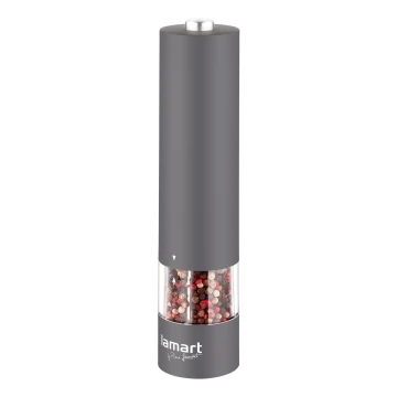 Lamart - Electric spice grinder 4xAA grey