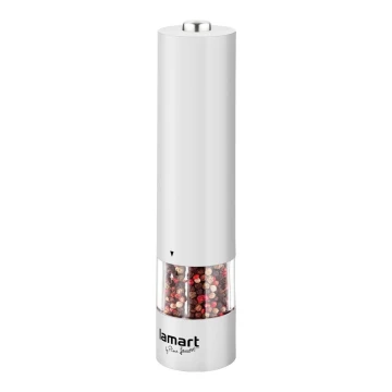 Lamart - Electric spice grinder 4xAA white