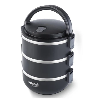 Lamart - Thermo food container 1,8 l black