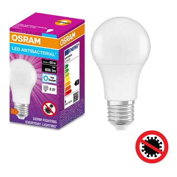 LED Antibacterial bulb A60 E27/8,5W/230V 6500K - Osram