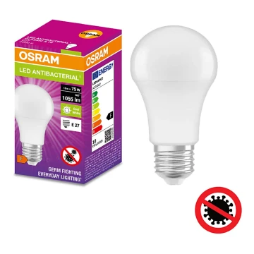 LED Antibacterial bulb A75 E27/10W/230V 4000K - Osram