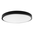 LED Bathroom ceiling light SAMSUNG CHIP LED/24W/230V IP44 6500K d. 29 cm black