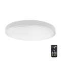 LED Bathroom ceiling light with sensor SAMSUNG CHIP LED/18W/230V IP44 4000K d. 29 cm white + remote control