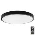 LED Bathroom ceiling light with sensor SAMSUNG CHIP LED/24W/230V IP44 4000K d. 35 cm + remote control