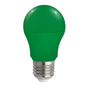 LED bulb A50 E27/4,9W/230V green